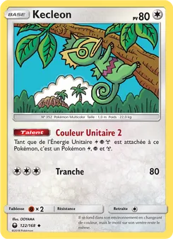 Carte Pokémon Kecleon 122 — Tempête Céleste