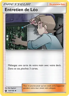 Carte Pokémon Entretien de Léo 126