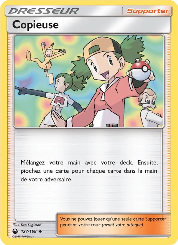 Carte Pokémon Copieuse 127/168 de l'extension Tempête Céleste