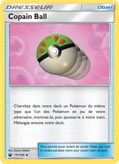 Carte Pokémon Copain Ball 131