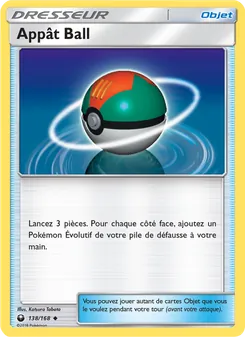 Carte Pokémon Appât Ball 138