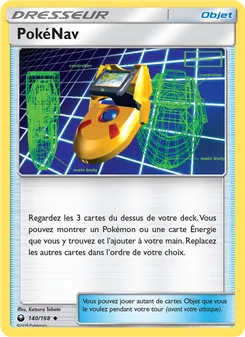 Carte Pokémon PokéNav 140