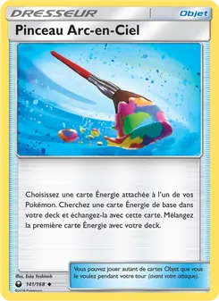 Carte Pokémon Pinceau Arc-en-Ciel 141