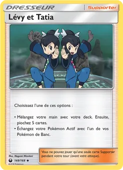 Carte Pokémon Lévy et Tatia 148 — Tempête Céleste