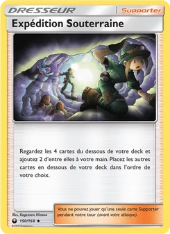 Carte Pokémon Expédition Souterraine 150 — Tempête Céleste