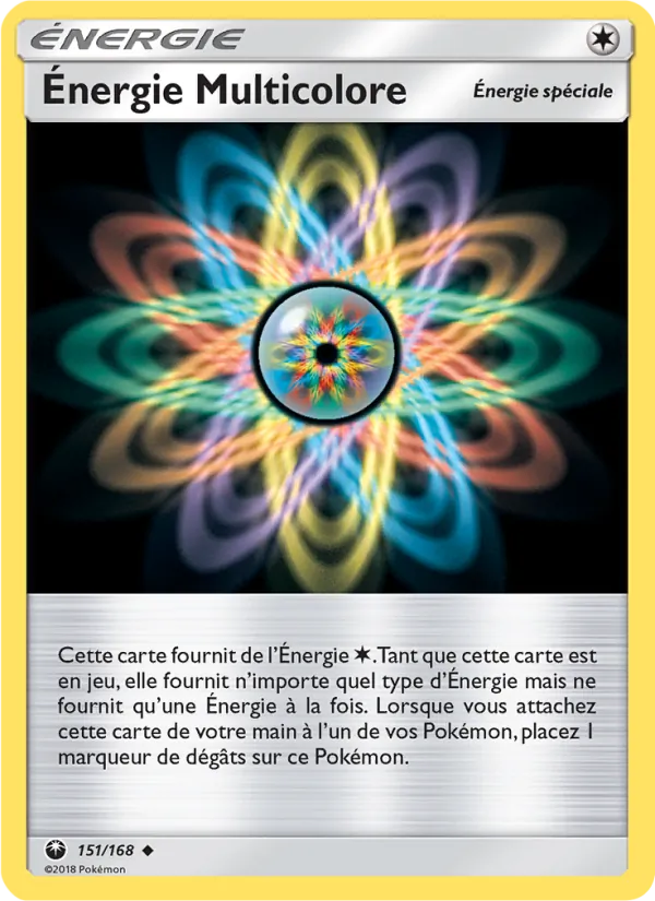 Carte Pokémon Énergie Multicolore 151/168 de l'extension Tempête Céleste