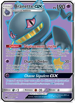 Carte Pokémon Branette GX 157