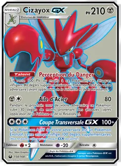 Carte Pokémon Cizayox GX 158