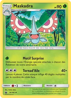 Carte Pokémon Maskadra 16