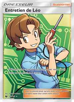 Carte Pokémon Entretien de Léo 162 — Tempête Céleste