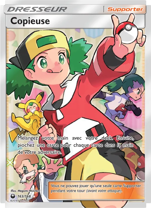 Carte Pokémon Copieuse 163/168 de l'extension Tempête Céleste
