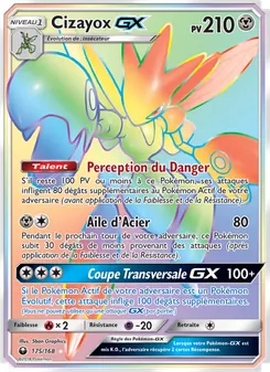Carte Pokémon Cizayox GX 175 — Tempête Céleste