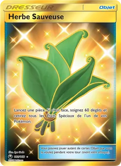 Carte Pokémon Herbe Sauveuse 180 — Tempête Céleste