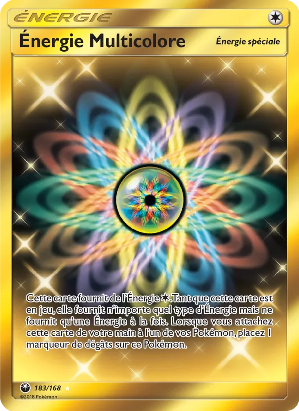 Carte Pokémon Énergie Multicolore 183/168 de l'extension Tempête Céleste