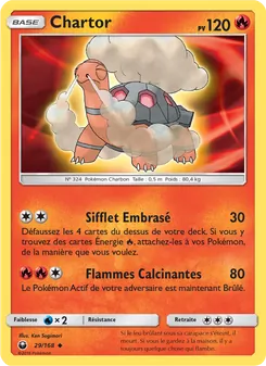 Carte Pokémon Chartor 29