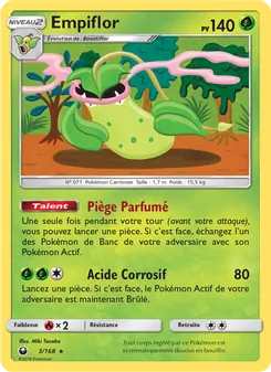 Carte Pokémon Empiflor 3