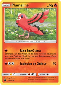 Carte Pokémon Plumeline 30
