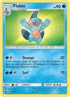 Carte Pokémon Flobio 34