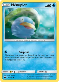 Carte Pokémon Nénupiot 36