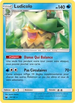 Carte Pokémon Ludicolo 38
