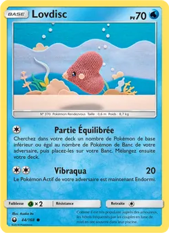 Carte Pokémon Lovdisc 44