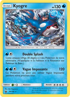 Carte Pokémon Kyogre 46