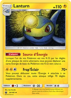 Carte Pokémon Lanturn 50