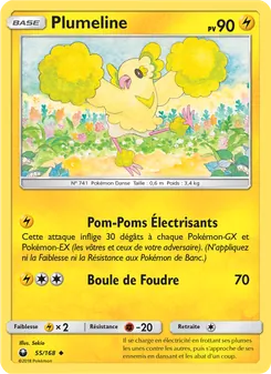 Carte Pokémon Plumeline 55