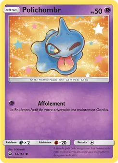 Carte Pokémon Polichombr 64