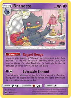 Carte Pokémon Branette 65