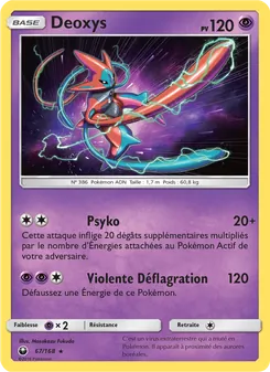 Carte Pokémon Deoxys 67