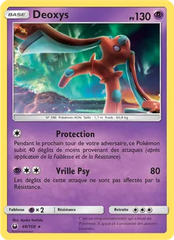 Carte Pokémon Deoxys 68