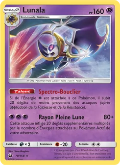 Carte Pokémon Lunala 70