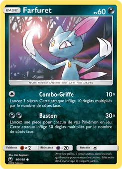 Carte Pokémon Farfuret 86