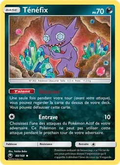 Carte Pokémon Ténéfix 88
