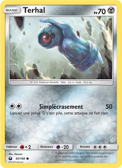 Carte Pokémon Terhal 93 — Tempête Céleste