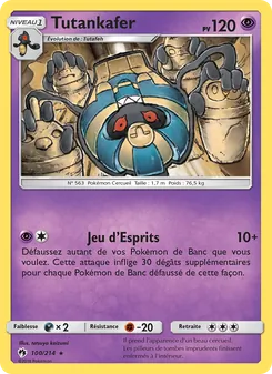 Carte Pokémon Tutankafer 100