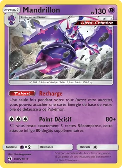 Carte Pokémon Mandrillon 108