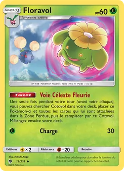 Carte Pokémon Floravol 13