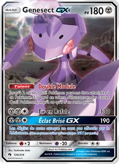 Carte Pokémon Genesect GX 130