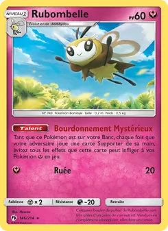 Carte Pokémon Rubombelle 146