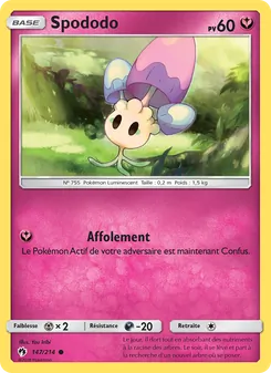 Carte Pokémon Spododo 147