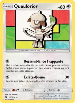 Carte Pokémon Queulorior 157