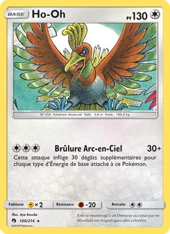 Carte Pokémon Ho-Oh 160