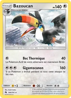 Carte Pokémon Bazoucan 166