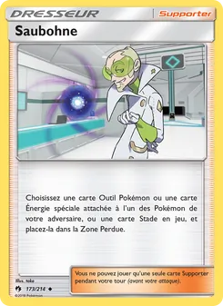 Carte Pokémon Saubohne 173