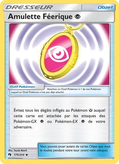 Carte Pokémon Amulette Féerique Psychic 175