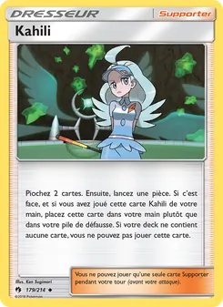 Carte Pokémon Kahili 179