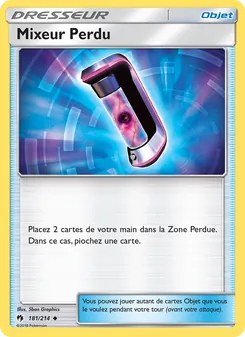 Carte Pokémon Mixeur Perdu 181