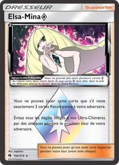Carte Pokémon Elsa-Mina ◇ 182